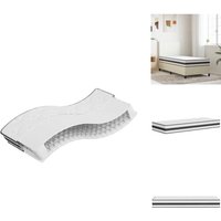 Matratze Bonnell-Federkern Mittel 90x190 cm - Matratze - Bonnell-Federkern - Einzelbett - Doppelbett - Mittelhart von VIDAXL