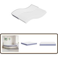 Matratze Schaumstoff Mittelweich 200x200 cm - Matratze - Schaumstoffmatratze - Mittelweiche Matratze - Doppelbettmatratze - Bettwäsche von VIDAXL