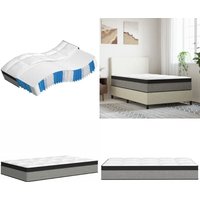 Matratze Taschenfederkern Medium Plus 100x200 cm - Federkernmatratze - Taschenfederkernmatratze - Matratze - Doppelbettmatratze - Mittelfeste Matratze Taschenfederkern Medium Plus 100x200 cm - Federkernmatratze - Taschenfederkernmatratze - Matratze - Doppelbettmatratze - Mittelfeste von VIDAXL