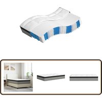 Vidaxl - Matratze Taschenfederkern Medium Plus 120x200 cm - Federkernmatratze - Taschenfederkern - Matratze - Doppelbett - Medium Härte von VIDAXL