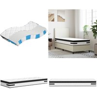 Matratze Taschenfederkern Medium Plus 70x200 cm - Taschenfederkernmatratze - Matratze - Doppelbettmatratze - Federkernmatratze - Mittelfeste Matratze Matratze Taschenfederkern Medium Plus 70x200 cm - Taschenfederkernmatratze - Matratze - Doppelbettmatratze - Federkernmatratze - Mittelfeste Matratze von VIDAXL