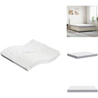 Vidaxl - Matratze Taschenfederkern Mittel 160x200 cm - Taschenfederkernmatratze - Matratze Doppelbett - Matratze 160x200 - Federkernmatratze von VIDAXL