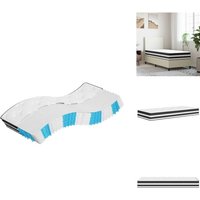 Vidaxl - Matratze Taschenfederkern Mittel 70x200 cm - Taschenfederkernmatratze - Matratze - Doppelbettmatratze - Federkernmatratze - Mittelharte von VIDAXL