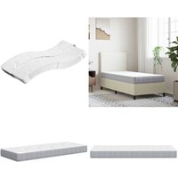 Vidaxl - Matratze Taschenfederkern Mittel 80x200 cm - Taschenfederkernmatratze - Matratze 80x200 - Doppelbettmatratze - Federkernmatratze - Matratze Vidaxl - Matratze Taschenfederkern Mittel 80x200 cm - Taschenfederkernmatratze - Matratze 80x200 - Doppelbettmatratze - Federkernmatratze - Matratze von VIDAXL