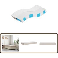 Matratze Taschenfederkern Mittel 90x200 cm - Federkernmatratze - Taschenfederkern - Matratze 90x200 - Matratze Mittelhart - Bettwäsche von VIDAXL