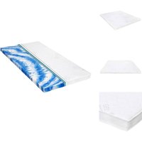 Matratzenauflagen - Living Matratzenauflage 140 x 200 cm Gelschaum 7 cm - Weiß Matratzenauflagen - Living Matratzenauflage 140 x 200 cm Gelschaum 7 cm - Weiß von VIDAXL