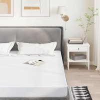 Vidaxl - Matratzenschoner Weiß 100x200 cm Wasserdicht 511506 von VIDAXL