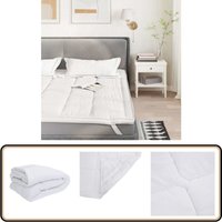Matratzenschoner Weiß 100x220 cm - Vidaxl von VIDAXL