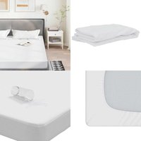 Matratzenschoner Weiß 100x220 cm Wasserdicht - Vidaxl von VIDAXL