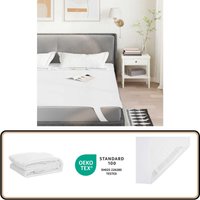 Matratzenschoner Weiß 140x190 cm Wasserdicht - Vidaxl von VIDAXL