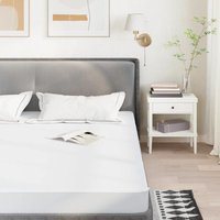 Vidaxl - Matratzenschoner Weiß 180x200 cm Wasserdicht 177770 von VIDAXL