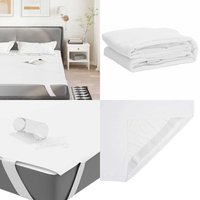 Matratzenschoner Weiß 180x220 cm Wasserdicht - Vidaxl von VIDAXL