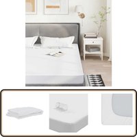 Matratzenschoner Weiß 90x220 cm Wasserdicht - Vidaxl von VIDAXL