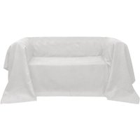 Micro-Suede Sofaüberwurf Tagesdecke Creme 140 x 210 cm Vidaxl Micro-Suede Sofaüberwurf Tagesdecke Creme 140 x 210 cm Vidaxl von VIDAXL