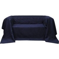 Micro-Suede Sofaüberwurf Tagesdecke Marineblau 210 x 280 cm Vidaxl Micro-Suede Sofaüberwurf Tagesdecke Marineblau 210 x 280 cm Vidaxl von VIDAXL