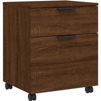 Mobiler Aktenschrank mit Rollen Braun Eichen-Optik 45x38x54 cm Vidaxl Mobiler Aktenschrank mit Rollen Braun Eichen-Optik 45x38x54 cm Vidaxl von VIDAXL