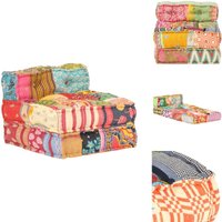 Modularer Pouf Patchwork Stoff - Sitzsack - Patchwork Couch - Modulares Sofa - Wohnaccessoire - Wohnzimmerdeko Modularer Pouf Patchwork Stoff - Sitzsack - Patchwork Couch - Modulares Sofa - Wohnaccessoire - Wohnzimmerdeko von VIDAXL