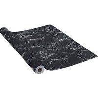 Vidaxl - Möbelfolie Selbstklebend Schwarz Steinoptik 500x90cm pvc Klebefolie Vidaxl - Möbelfolie Selbstklebend Schwarz Steinoptik 500x90cm pvc Klebefolie von VIDAXL
