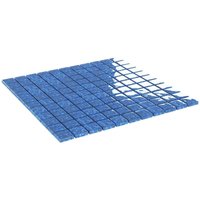 Mosaikfliesen 11 Stk. Blau 30x30 cm Glas Vidaxl von VIDAXL