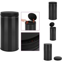 Mülltonnen & Abfalleimer - Living Automatischer Sensor-Mülleimer 70 l Kohlenstoffstahl Schwarz - Schwarz Mülltonnen & Abfalleimer - Living Automatischer Sensor-Mülleimer 70 l Kohlenstoffstahl Schwarz - Schwarz von VIDAXL