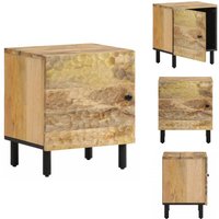 Vidaxl - Nachttisch 40x33x46 cm Massivholz Mango - Nachttisch - Mangoholz Tisch - Wohnzimmermöbel - Sideboard - Kommode Vidaxl - Nachttisch 40x33x46 cm Massivholz Mango - Nachttisch - Mangoholz Tisch - Wohnzimmermöbel - Sideboard - Kommode von VIDAXL