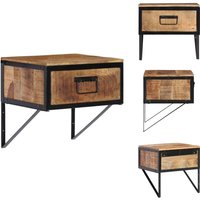 Vidaxl - Nachttisch 40x35x40 cm Massivholz Mango - Nachttisch - Massivholzmöbel - Mangoholz - Wohnraumgestaltung - Sideboard von VIDAXL