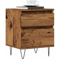 Nachttisch Altholz-Optik 40x35x50 cm Holzwerkstoff Vidaxl Nachttisch Altholz-Optik 40x35x50 cm Holzwerkstoff Vidaxl von VIDAXL