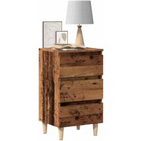 Nachttisch Altholz-Optik 40x35x69 cm Holzwerkstoff Vidaxl von VIDAXL