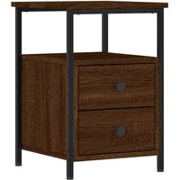Nachttisch Braun Eichen-Optik 34x35,5x50 cm Holzwerkstoff Vidaxl von VIDAXL