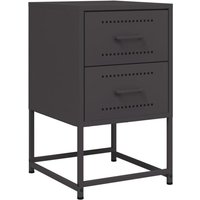 Nachttisch Schwarz 36x39x60,5 cm Stahl Vidaxl Nachttisch Schwarz 36x39x60,5 cm Stahl Vidaxl von VIDAXL