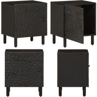 Nachttisch Schwarz 40x33x46 cm Massivholz Mango - Nachttisch - Mangoholz Tisch - Schwarze Kommode - Wohnzimmermöbel - Schlafzimmereinrichtung - Home Nachttisch Schwarz 40x33x46 cm Massivholz Mango - Nachttisch - Mangoholz Tisch - Schwarze Kommode - Wohnzimmermöbel - Schlafzimmereinrichtung - Home von VIDAXL
