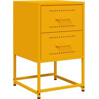 Nachttisch Senfgelb 36x39x60,5 cm Stahl Vidaxl Nachttisch Senfgelb 36x39x60,5 cm Stahl Vidaxl von VIDAXL