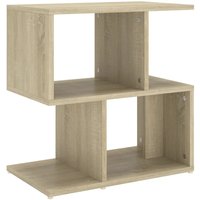 Bonnevie - Nachttisch,Beistelltisch Sonoma-Eiche 50x30x51,5 cm Holzwerkstoff vidaXL von BONNEVIE