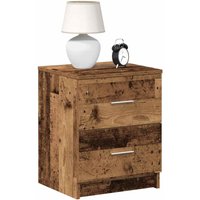 Nachttisch mit 2 Schubladen Altholz-Optik 40x36x50 cm Vidaxl 355278 Nachttisch mit 2 Schubladen Altholz-Optik 40x36x50 cm Vidaxl 355278 von VIDAXL
