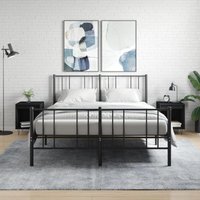 vidaXL Nachttische 2 Stk. Schwarz 40x35x50 cm Holzwerkstoff vidaXL Nachttische 2 Stk. Schwarz 40x35x50 cm Holzwerkstoff von VIDAXL