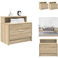 Nachttische mit Schublade 2 Stk. Sonoma-Eiche 51x31x47 cm - Nachttisch - Nachttische - Nachtschrank - Nachtkonsole Nachttische mit Schublade 2 Stk. Sonoma-Eiche 51x31x47 cm - Nachttisch - Nachttische - Nachtschrank - Nachtkonsole von VIDAXL