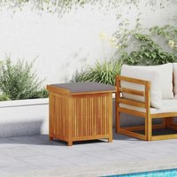 vidaXL Outdoor-Kissenbox 60x50x61 cm Massivholz Akazie von VIDAXL
