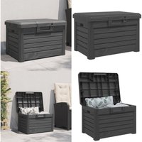 Outdoor-Kissenbox Anthrazit 73x50,5x46,5 cm Polypropylen - Outdoor Möbel - Gartenkisten - Stauraum Garten - Kissenbox Anthrazit - Gartenorganisation Outdoor-Kissenbox Anthrazit 73x50,5x46,5 cm Polypropylen - Outdoor Möbel - Gartenkisten - Stauraum Garten - Kissenbox Anthrazit - Gartenorganisation von VIDAXL