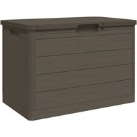 Outdoor-Kissenbox Braun 77,5x44,5x53 cm Polypropylen vidaXL von VIDAXL