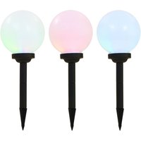 Vidaxl - Outdoor Solarleuchten 3 Stück led Kugelförmig 20 cm rgb 810058 Vidaxl - Outdoor Solarleuchten 3 Stück led Kugelförmig 20 cm rgb 810058 von VIDAXL