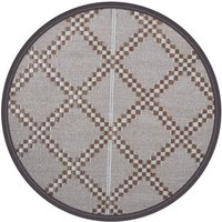 Outdoor-Teppich arakil Braun Ø120 cm pp Vidaxl von VIDAXL
