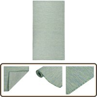 Outdoor-Teppich Flachgewebe 80x150 cm Türkis - Außenbereich - Terrassenüberdachung - Balkondekoration - Wetterfest - UV-resistent Outdoor-Teppich Flachgewebe 80x150 cm Türkis - Außenbereich - Terrassenüberdachung - Balkondekoration - Wetterfest - UV-resistent von VIDAXL