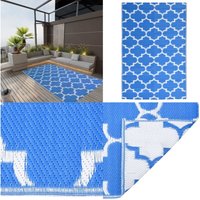 Outdoor-Teppich arakil Blau 160x230 cm pp - Außenbereich Dekoration - Balkon Teppich - Terrassen Teppich - Garten Teppich - Pool Bereich Deko - Home Outdoor-Teppich arakil Blau 160x230 cm pp - Außenbereich Dekoration - Balkon Teppich - Terrassen Teppich - Garten Teppich - Pool Bereich Deko - Home von VIDAXL