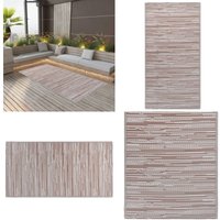 Outdoor-Teppich arakil Braun 120x180 cm pp - Außenbereich Dekoration - Balkon Deko - Terrassenmöbel Zubehör - Garten Teppich - Rattan Möbel - Home & Outdoor-Teppich arakil Braun 120x180 cm pp - Außenbereich Dekoration - Balkon Deko - Terrassenmöbel Zubehör - Garten Teppich - Rattan Möbel - Home & von VIDAXL