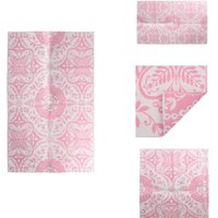 Outdoor-Teppich arakil Rosa 190x290 cm pp - Außenbereich Dekoration - Balkon Teppich - Terrassen Teppich - Garten Teppich - Pool Bereich Deko Outdoor-Teppich arakil Rosa 190x290 cm pp - Außenbereich Dekoration - Balkon Teppich - Terrassen Teppich - Garten Teppich - Pool Bereich Deko von VIDAXL