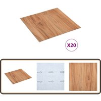 PVC-Fliesen Selbstklebend 20 Stk. 1,86 m² Holz-Optik - pvc Fliesen - Selbstklebender Bodenbelag - Vinylboden - Wohnraum Dekoration - Badezimmer Boden PVC-Fliesen Selbstklebend 20 Stk. 1,86 m² Holz-Optik - pvc Fliesen - Selbstklebender Bodenbelag - Vinylboden - Wohnraum Dekoration - Badezimmer Boden von VIDAXL