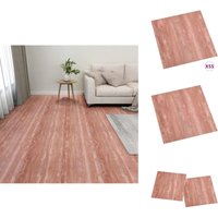 Vidaxl - PVC-Fliesen Selbstklebend 55 Stk. 5,11 m² Rot - pvc Fliesen - Vinylboden - Selbstklebender Bodenbelag - Wohnraum Dekoration - Badezimmer Vidaxl - PVC-Fliesen Selbstklebend 55 Stk. 5,11 m² Rot - pvc Fliesen - Vinylboden - Selbstklebender Bodenbelag - Wohnraum Dekoration - Badezimmer von VIDAXL