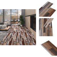 PVC-Laminat-Dielen 4,46 m² 3 mm Selbstklebend Mehrfarbig - PVC Boden - Laminatboden - Selbstklebender Bodenbelag - Wohnraum Dekoration - Küche Boden PVC-Laminat-Dielen 4,46 m² 3 mm Selbstklebend Mehrfarbig - PVC Boden - Laminatboden - Selbstklebender Bodenbelag - Wohnraum Dekoration - Küche Boden von VIDAXL