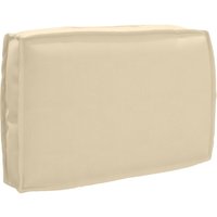 Palettenkissen für Rückenlehne mit Kissen Beige 60 x 40 x 12 cm vidaXL Palettenkissen für Rückenlehne mit Kissen Beige 60 x 40 x 12 cm vidaXL von VIDAXL