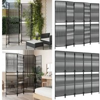 Paravent 5-tlg. Schwarz Poly Rattan - Raumteiler - Paravent - Trennwandsystem - Privacy Screen - Design Möbel - Home & Living Paravent 5-tlg. Schwarz Poly Rattan - Raumteiler - Paravent - Trennwandsystem - Privacy Screen - Design Möbel - Home & Living von VIDAXL